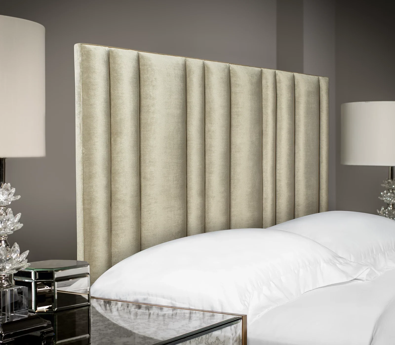 Multi-tubes Upholstered Headboard - Image 2