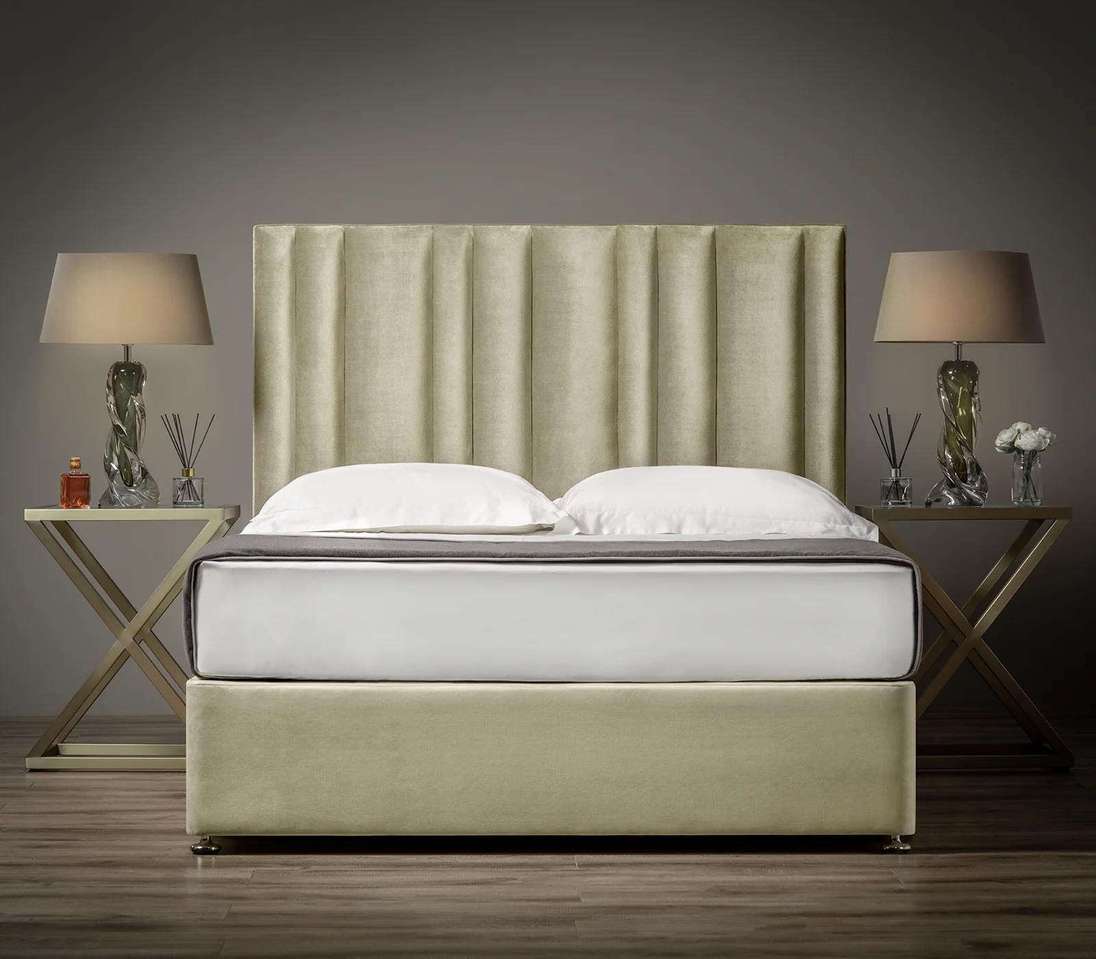 Multi-tubes Upholstered Headboard - Image 3