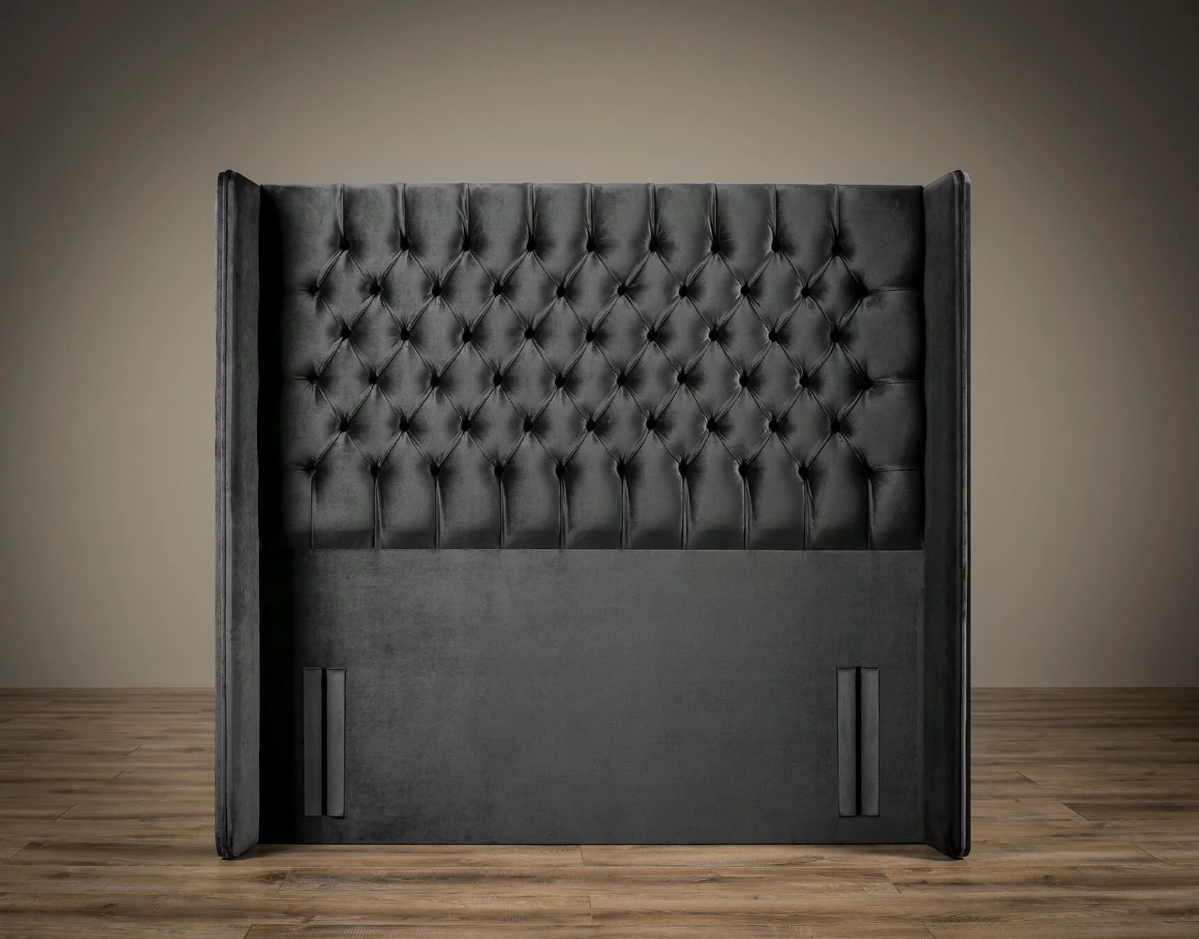 Tall Winged Chesterfield Headboard - Image 3