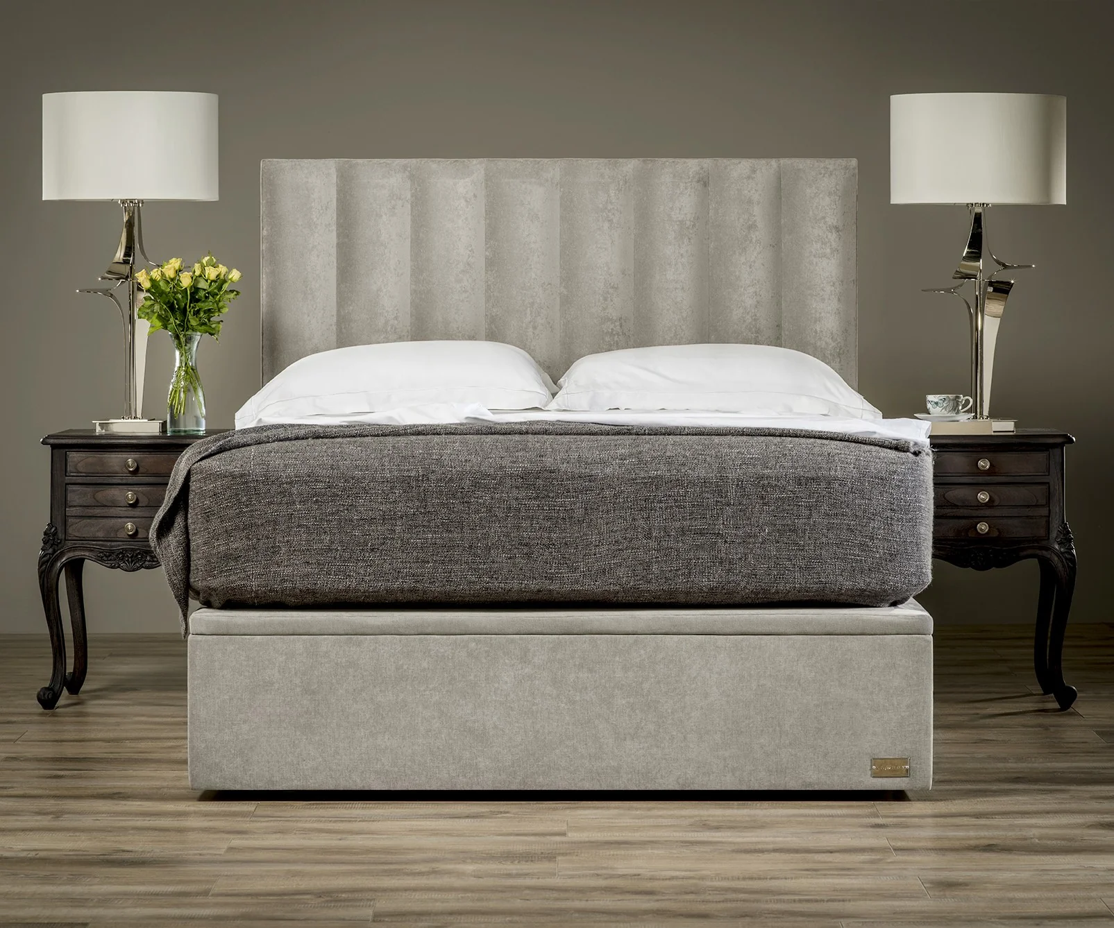 Tubes Vertical Upholstered Headboard - Image 6