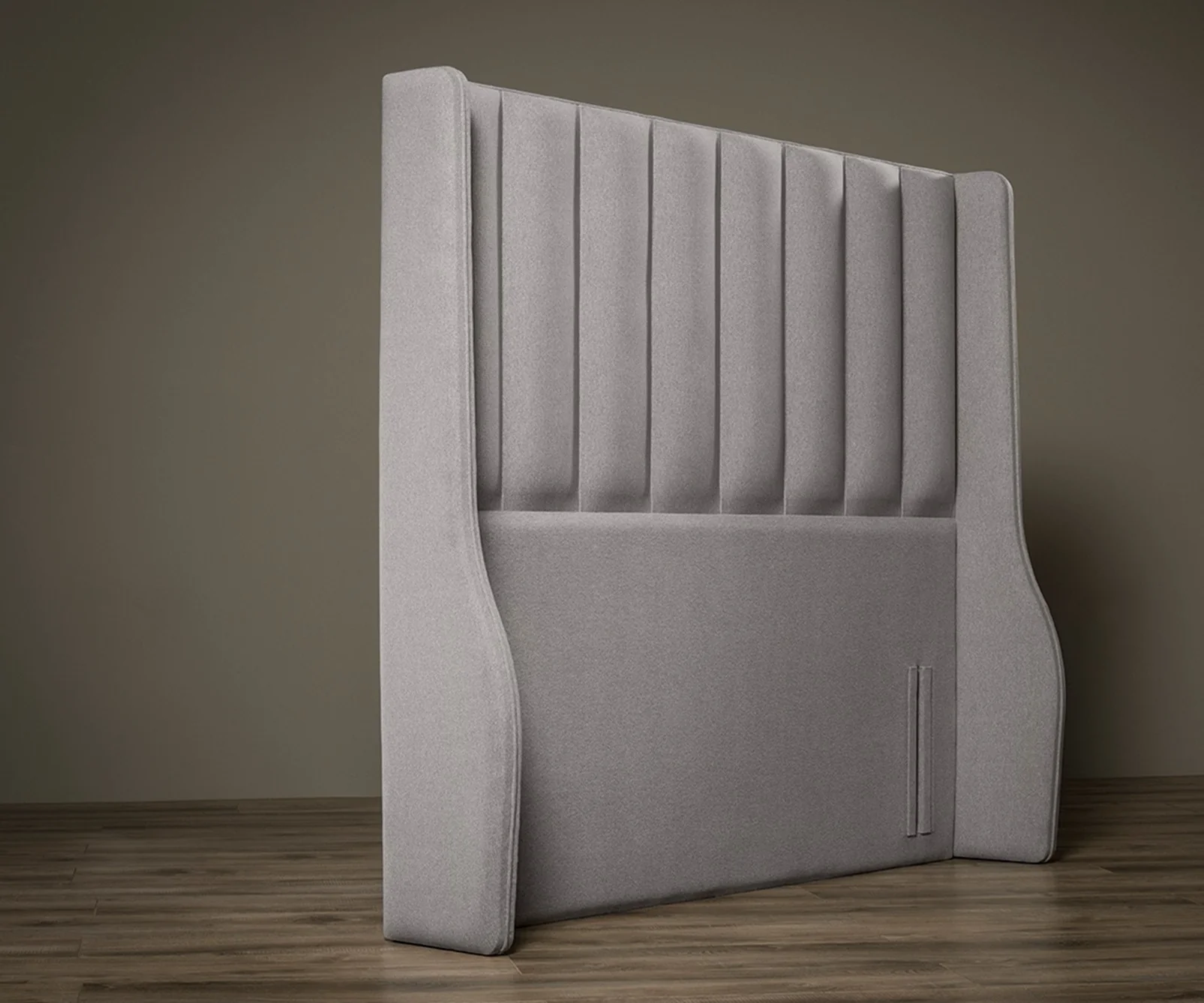 Tubes Winged Upholstered Headboard - Image 5